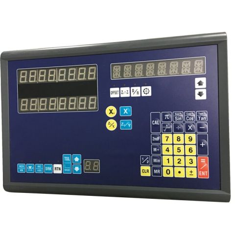 Digitalräknare DRO 2-axlig för svarv