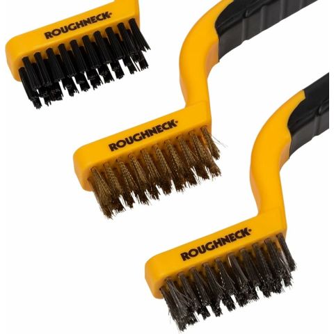Roughneck trådborstset, 3 delar