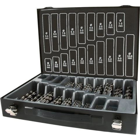 Borrväska 1-10 mm, HSS, Eco, 170 delar