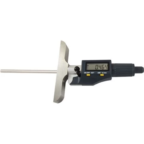 Digital djupmikrometer 150 mm, Skänkel 100 mm