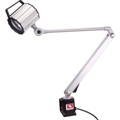 Arbetsbelysning, halogen, 400+430 mm arm