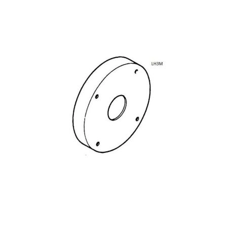 Magnetfäste till arbetsbelysning, C-C=60x60 mm