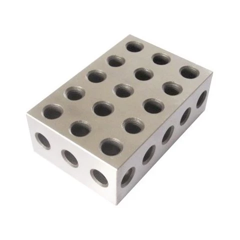 Parallellblock med hål 25x50x75 mm