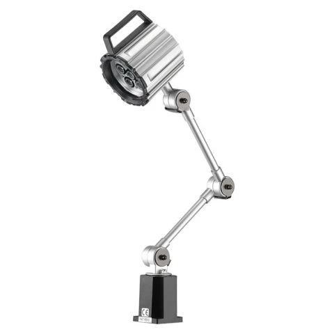 Arbetsbelysning 12W, IP65, 200+200 mm arm