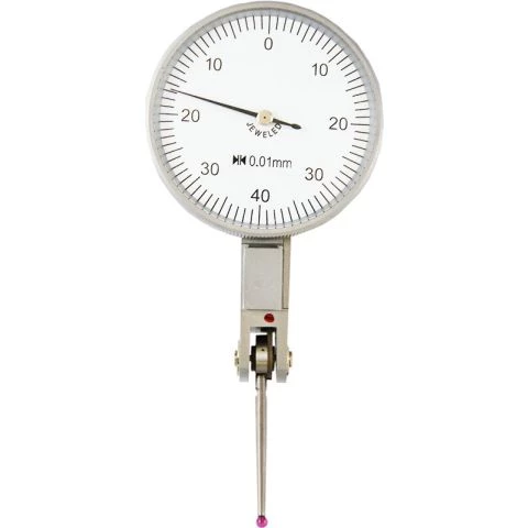 Vippindikator urtavla Ø 38 mm 0-0,8 x 0,01 mm