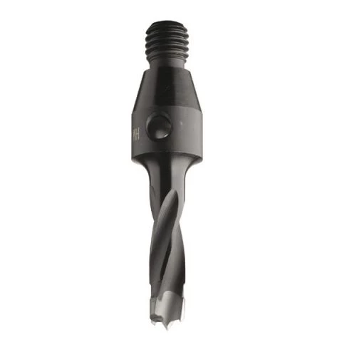 Centrumtappborr HW, 4-FLUTE men gängat fäste & kona 30°