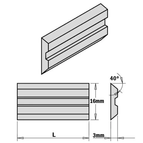 Vändskär för Centrolock®, HPS®
