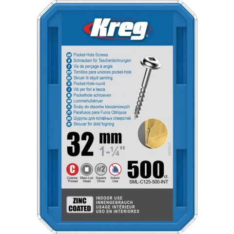 Skruv till borrjigg 32mm 500st