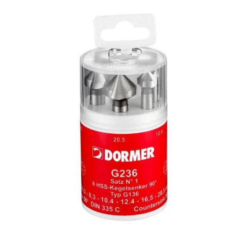 Försänkarsatser G136 90°