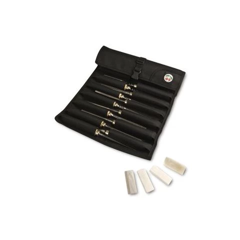 Bildhuggarjärnsats, trähandtag